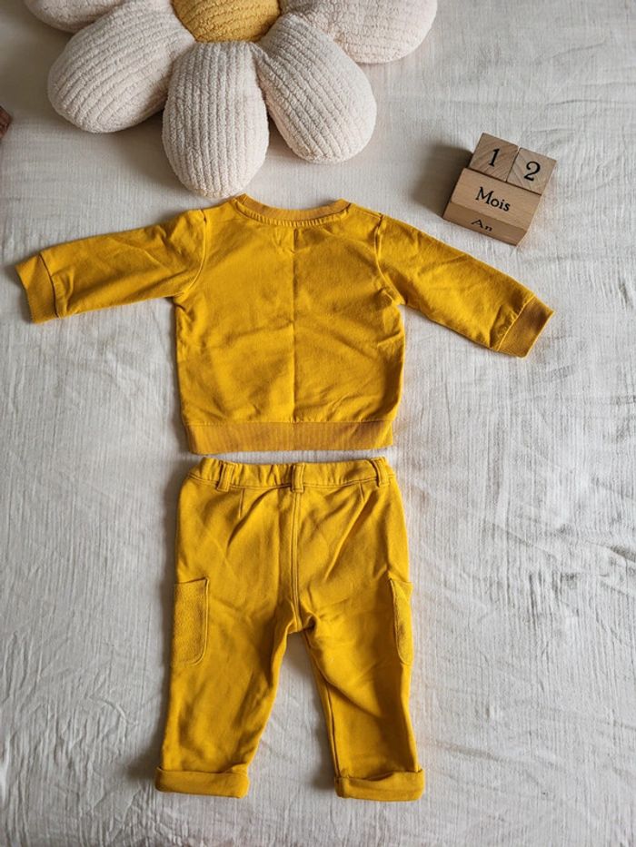 Ensemble jogging et sweat bébé garçon 12 mois - photo numéro 4
