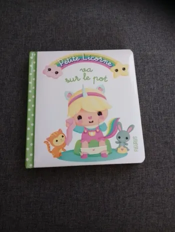 Livre - Petite Licorne va sur le pot