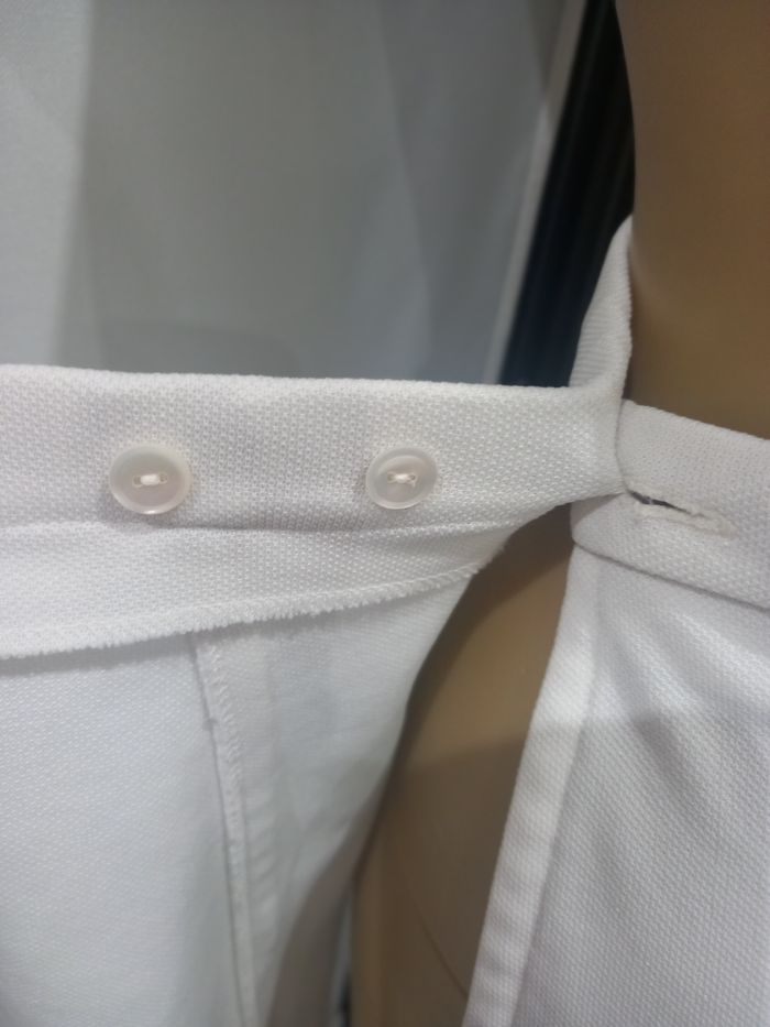 Mini jupe blanche portefeuille Lacoste,  M - photo numéro 7