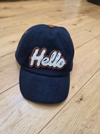 Casquette hiver marine