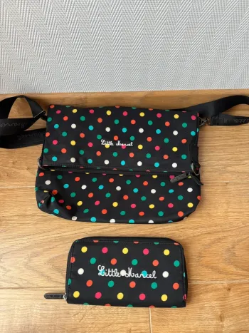 Lot sac + portefeuille Little Marcel