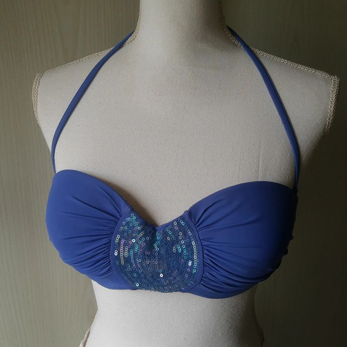 Maillot de bain bleu roi ampliforme Rouge-Gorge 90c - photo numéro 8