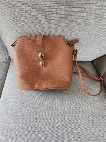 Sac a main camel / marron