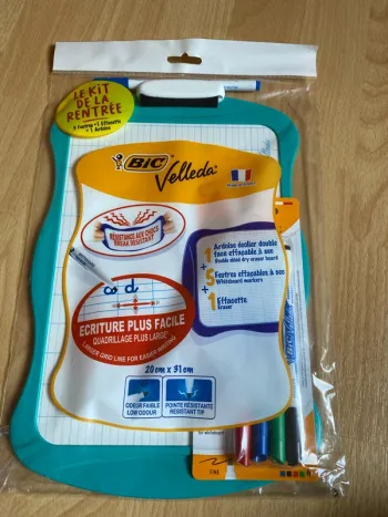 Ardoise Velleda + feutres