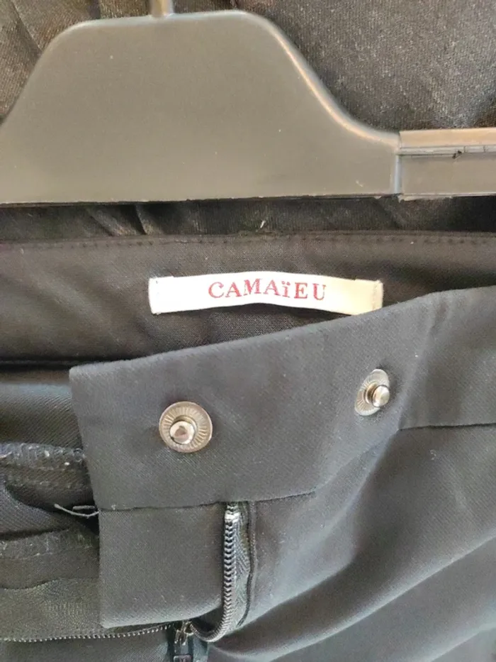 Pantalon camaïeu noir 36 - photo numéro 4
