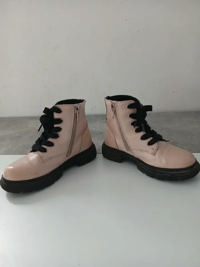 Bottines rose fille - photo numéro 2