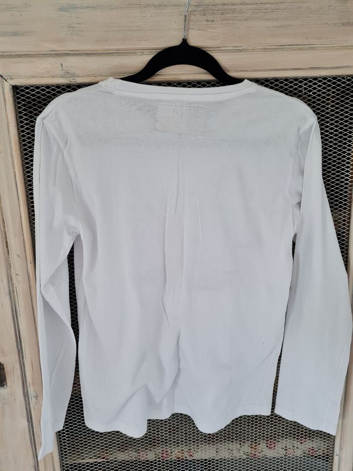 Haut manches longues blanc - photo numéro 4