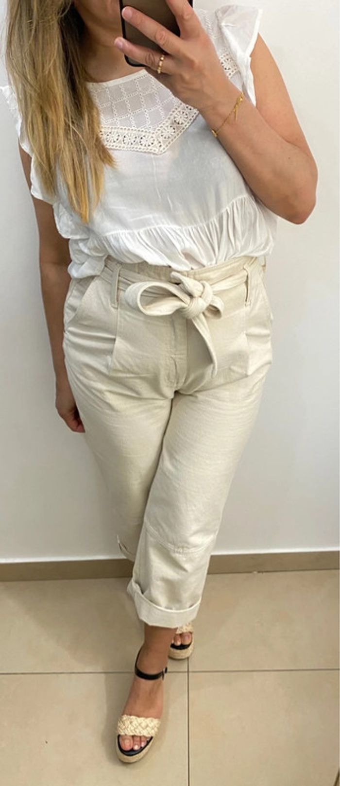 Blouse avec volant - photo numéro 5