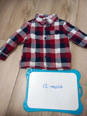 Jolie chemise à carreaux