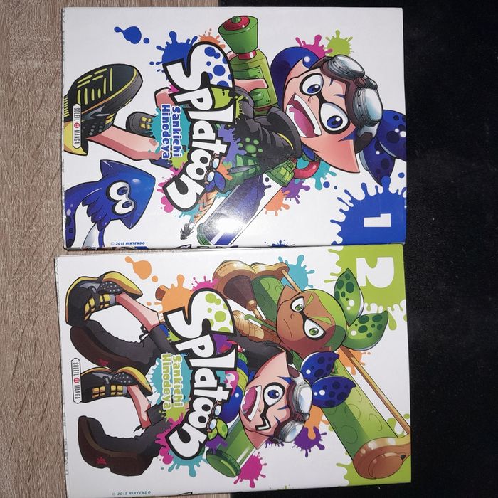 Lot 2 mangas splatoon