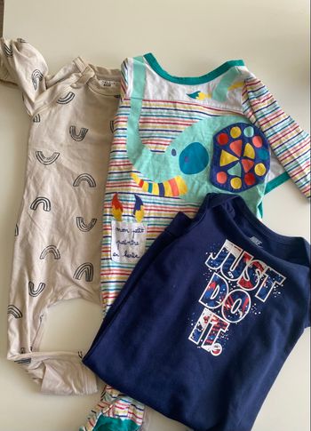 Lot 4 grenouillères  