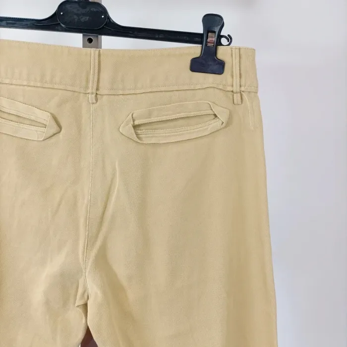 Pantalon jaune/beige cacharel - Élégant et sobre - Taille 38 estimée longueur 90cm x 40cm A598 - photo numéro 6