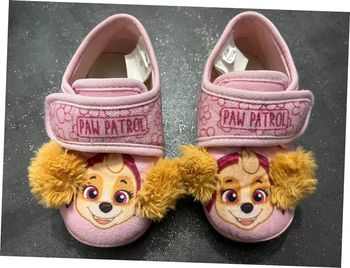 Chausson Pat Patrouille à scratch pointure 25