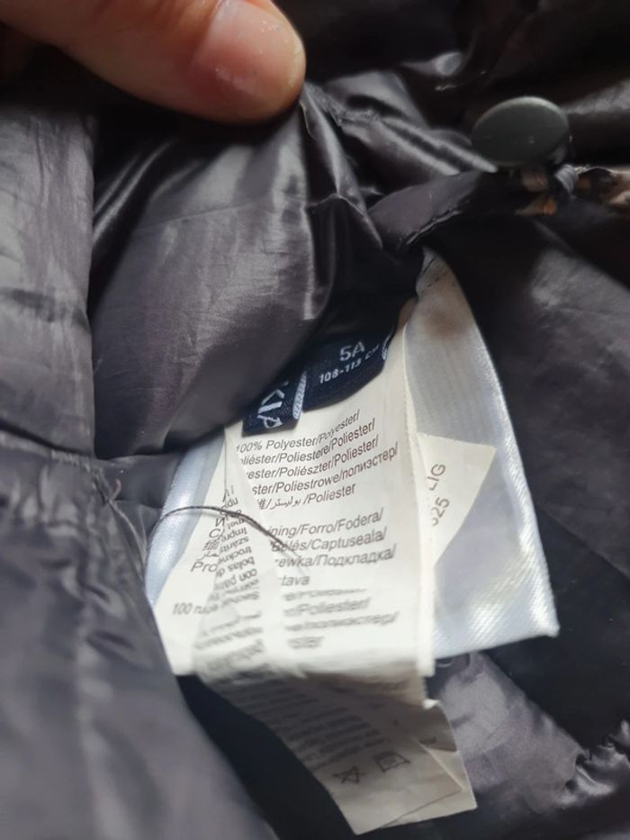 k way doudoune légère kiabi 5 ans imperméable - photo numéro 3