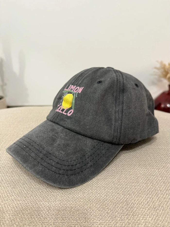 Casquette unisexe motif citron - photo numéro 2
