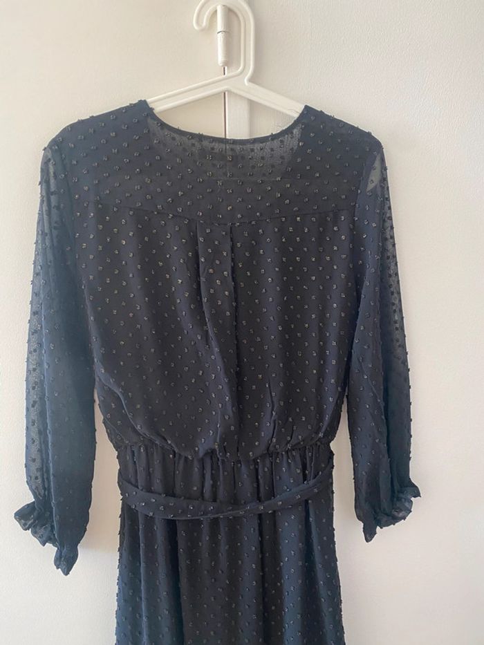 Robe noire plumetis - photo numéro 6