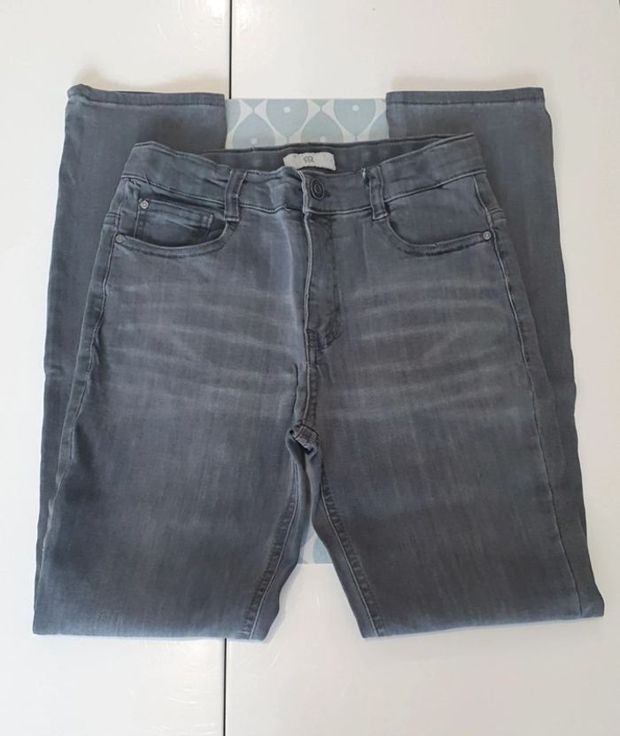 Jeans gris La Redoute - 14A - photo numéro 2