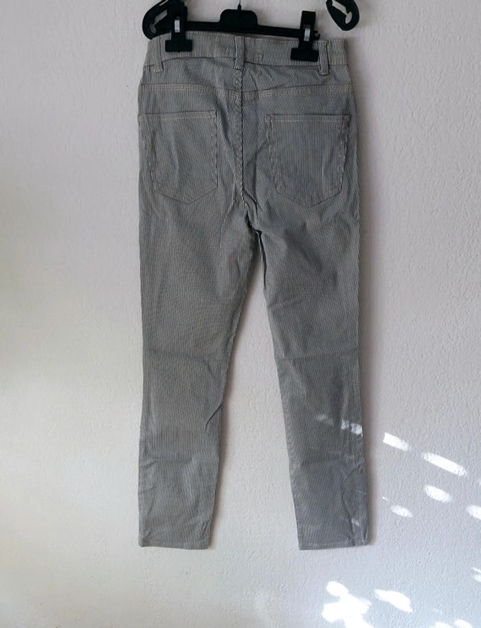 🤎 Jeans rayé pour femme taille 32 - photo numéro 3