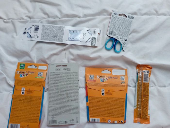 Lot 6 PCS fournitures scolaires Bic neuf 10€ - photo numéro 2