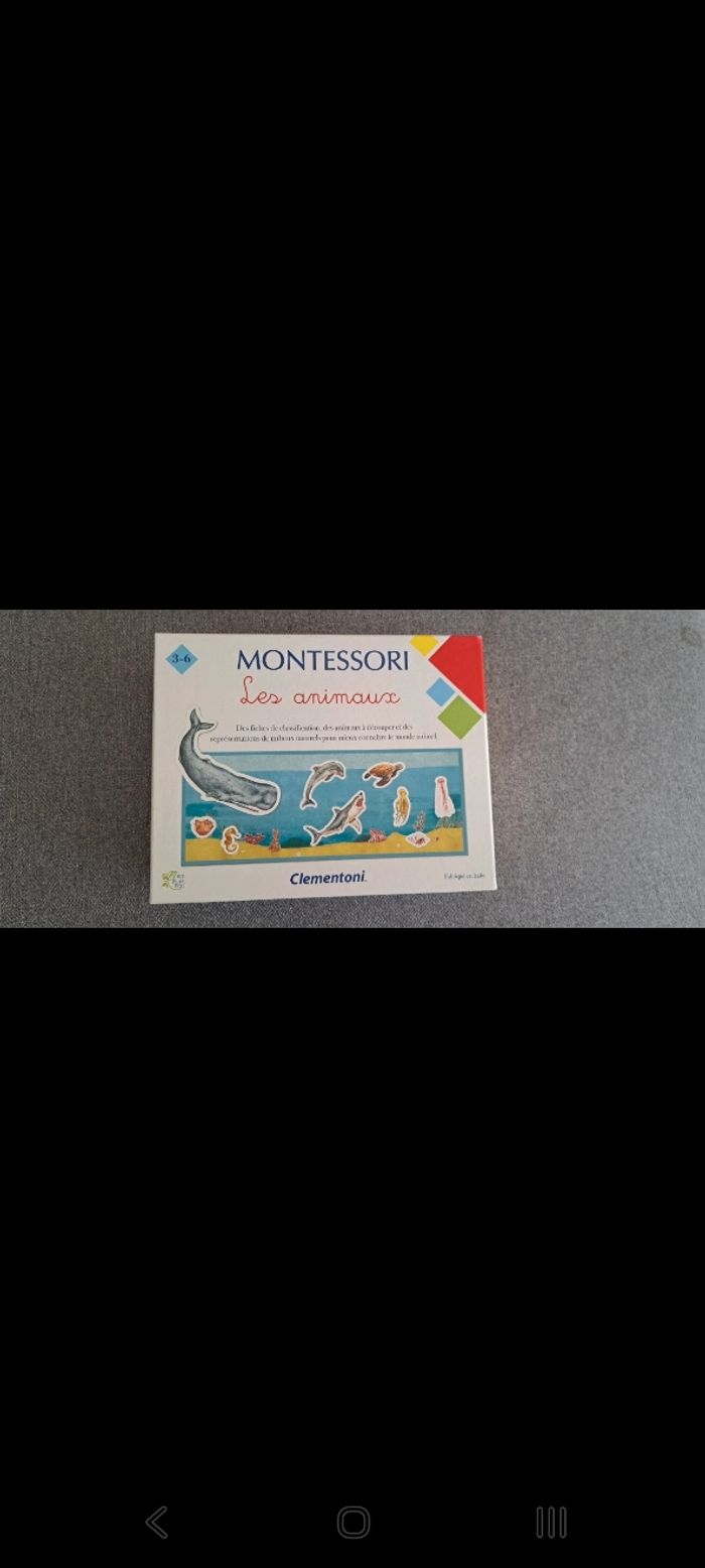 Jeux montessori