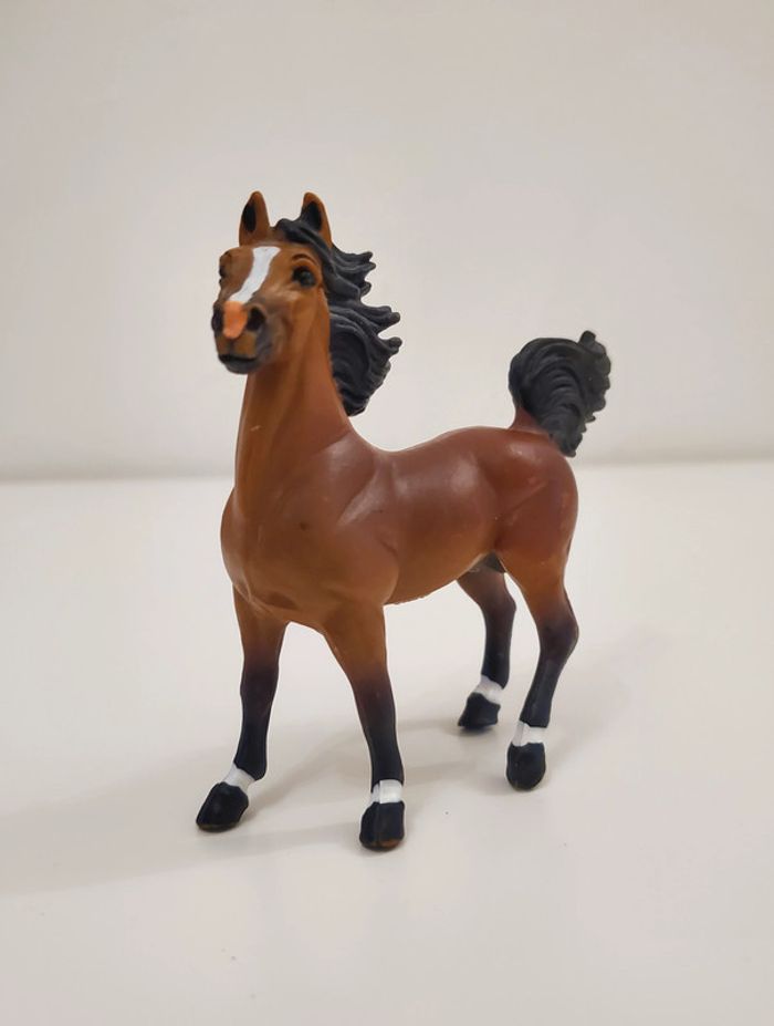 Arabian Animaux Figurine d'un cheval étalon Brun Très bon état