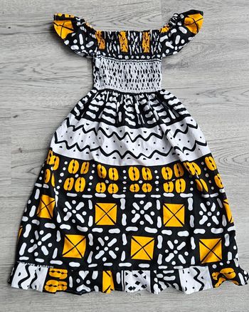 Robe motif africain