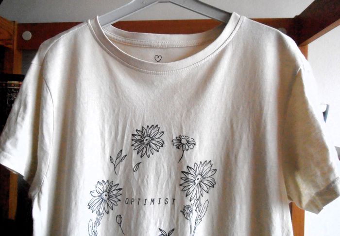 T-shirt fleuri femme, Primark, taille S 36, 100% coton bio - photo numéro 2
