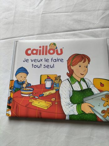 Caillou je veut le faire tout seul