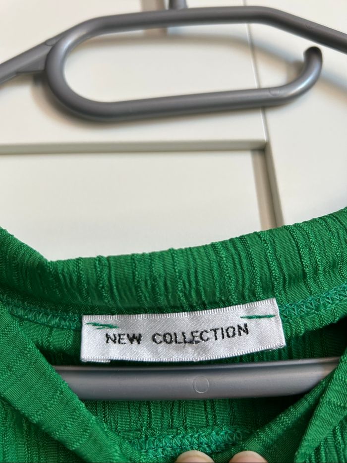 Robe longue verte unie New Collection Taille Unique - photo numéro 4