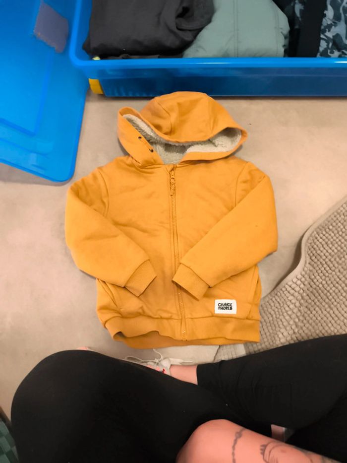 Gilet zippé polaire marque orchestra taille 8 ans