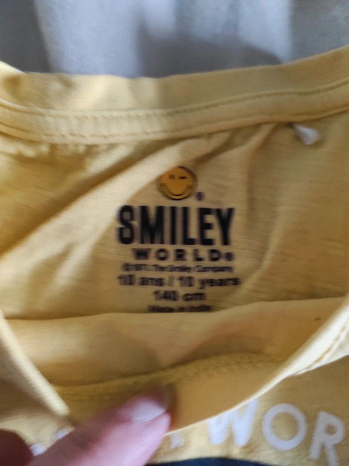 Débardeur smiley jaune - photo numéro 3