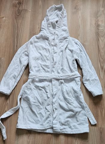 Peignoir carré blanc Paris taille S