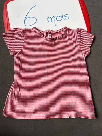 Teeshirt boutchou 6 mois