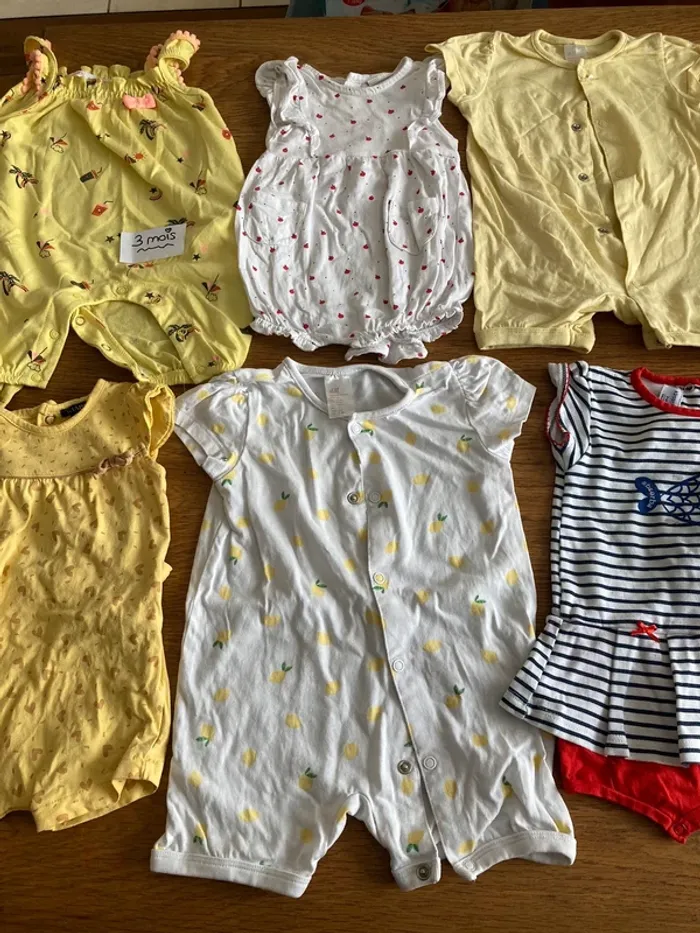 6 combinaisons été fille