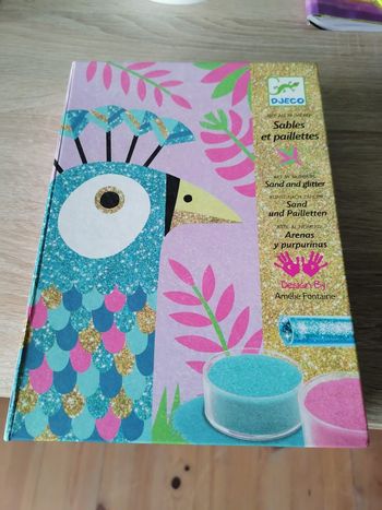 Sables et paillettes djeco
