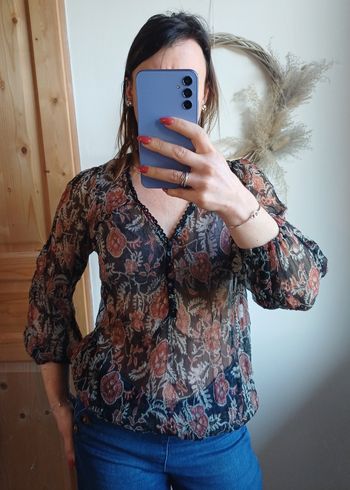 Blouse légère Sandro 100% soie