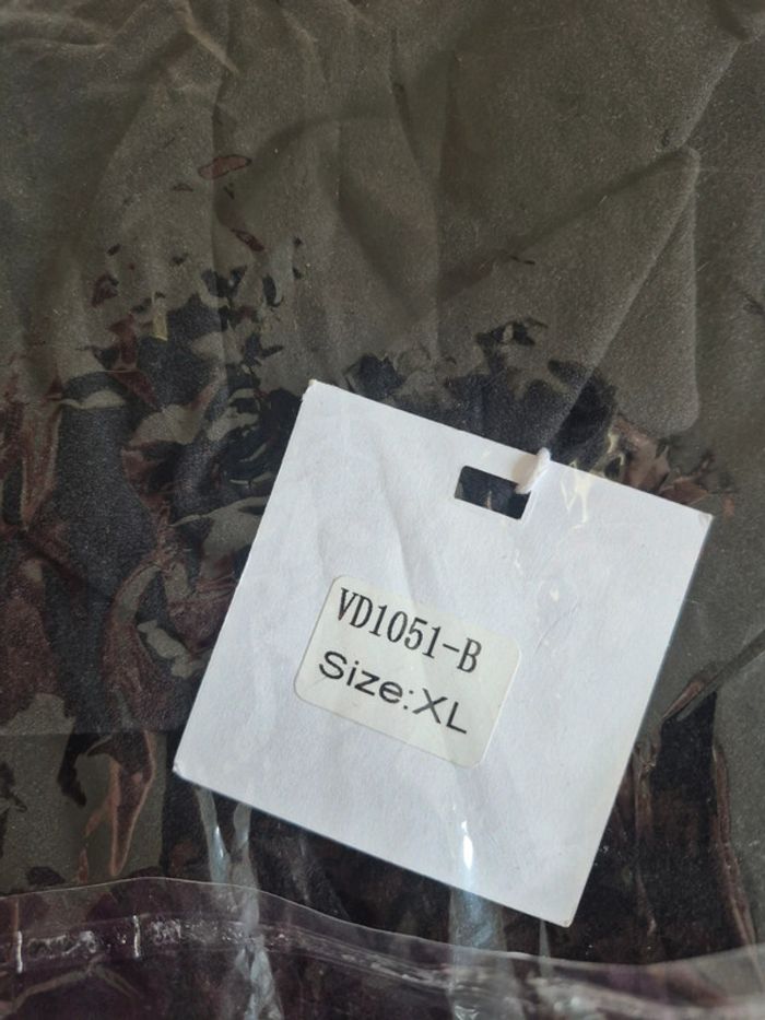 Robe Longue Noire Col Roulé Femme Taille XL/42 - photo numéro 3