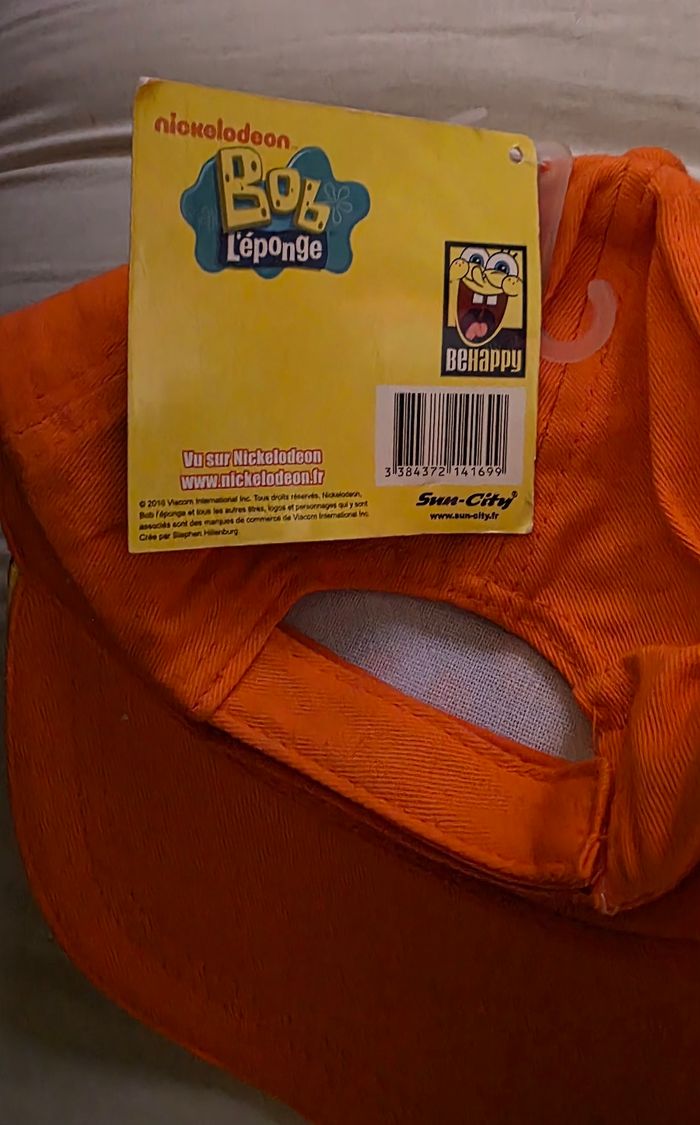 Casquette Bob l'éponge - photo numéro 5