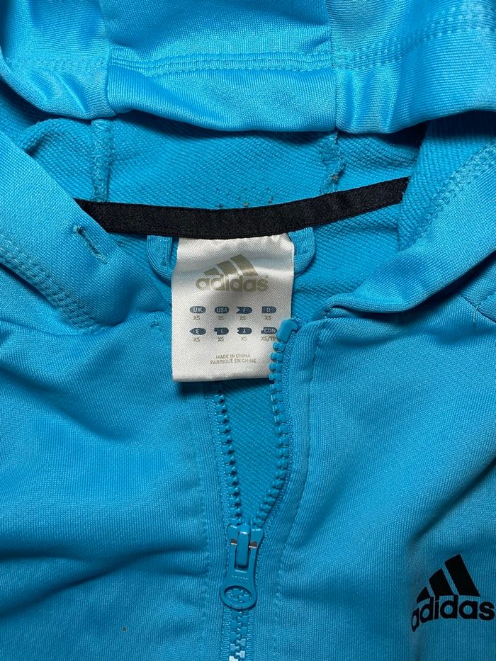 Veste adidas bleu ciel femme taille Xs - photo numéro 3