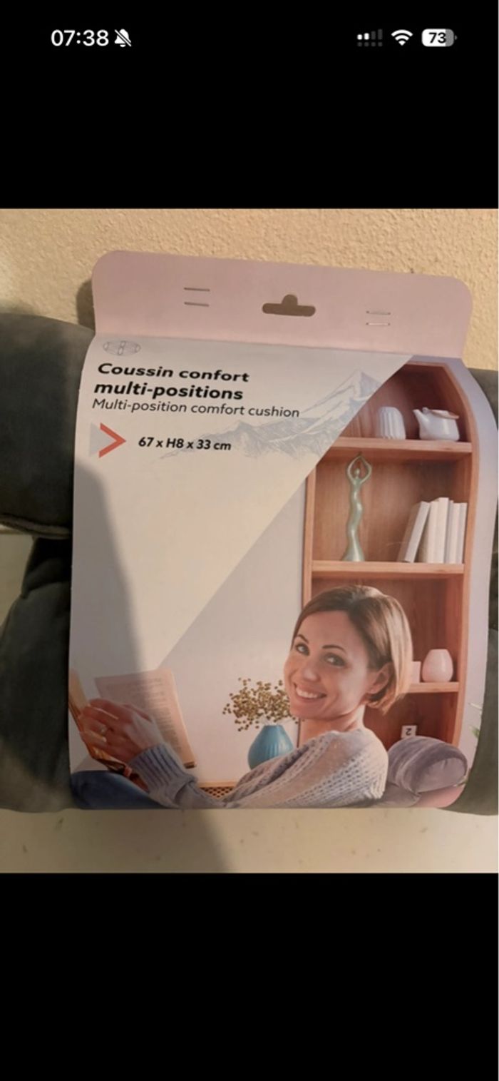 Coussin confort multi positions - photo numéro 2