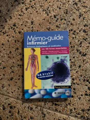 Livre mémo Guide infirmier