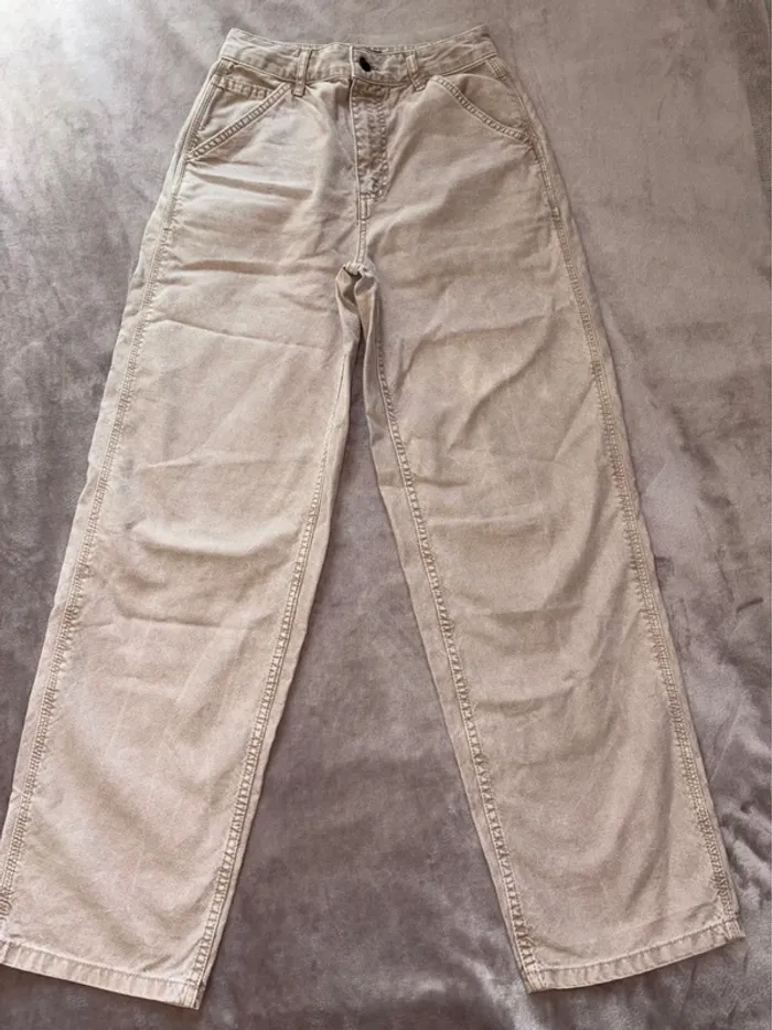 Pantalon jean beige femme ASOS taille 36 en très bon état. - photo numéro 5