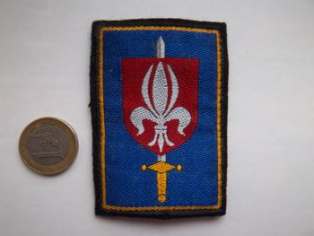 écusson commandement militaire défense Lille insigne militaire collection