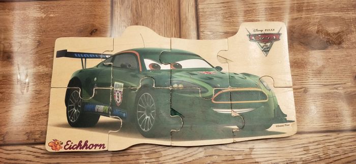 Puzzle bois Cars