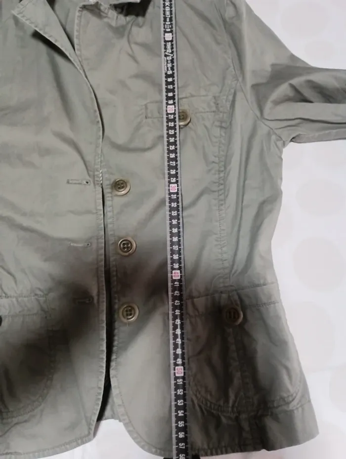 Veste blazer femme Esprit taille 40 cintrée a la taille - photo numéro 9