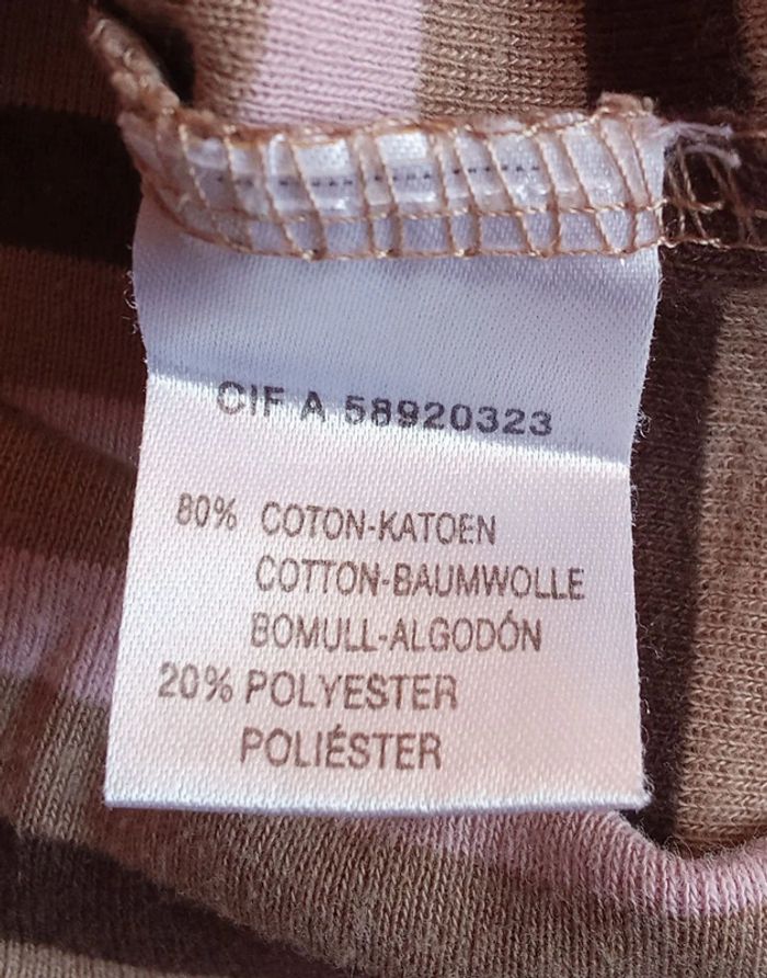 T-shirt col V taille 38/40 - photo numéro 4