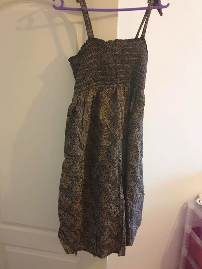 Robe de grossesse marron - photo numéro 2