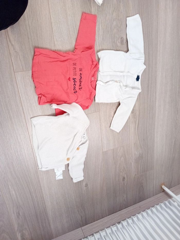 Gilet et pull maille