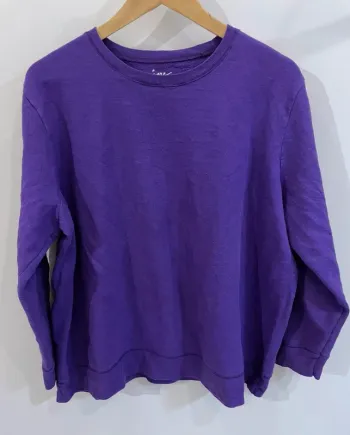 Crewneck JMS plain full purple XL womens