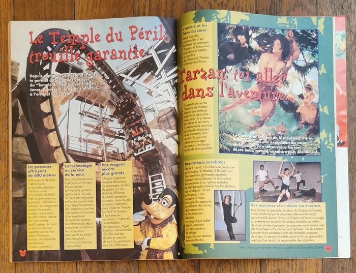 Ancien journal de mickey N°2493S poster createlier 2000 vintage - photo numéro 14